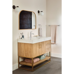 Ember Chrome one-handle low arc bathroom faucet
