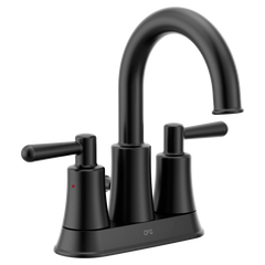 Ember Chrome two-handle high arc bathroom faucet