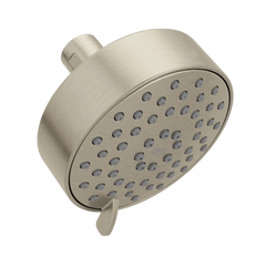 CFG Brushed nickel three-function 4" diameter spray head standard