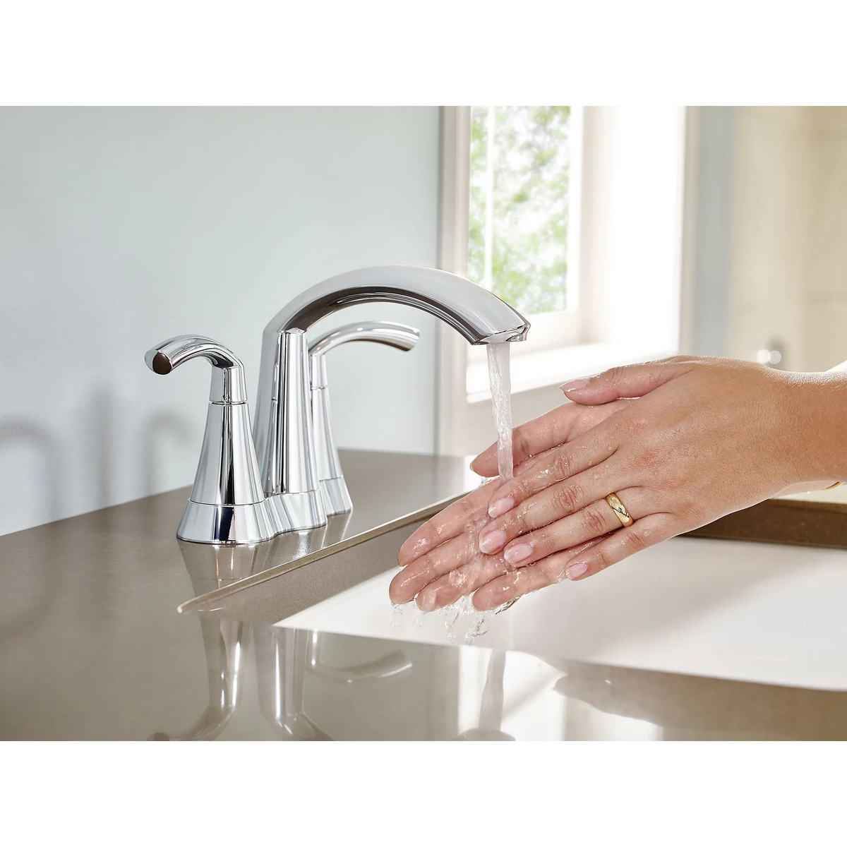 Glyde Two-handle Centerset Bathroom Sink Faucet