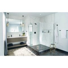 Moen Chrome one-function 3-5/8" diameter spray head eco-performance showerhead
