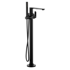 Greenfield Chrome one-handle tub filler includes hand shower
