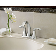 Eva Two-handle Centerset Bathroom Sink Faucet