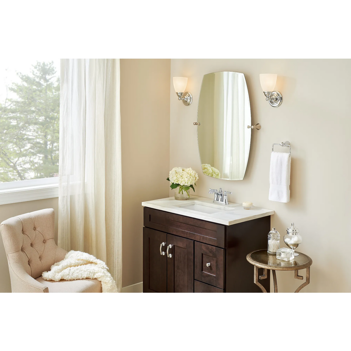 Brantford Chrome Bath Light