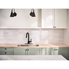Chateau Matte black one-handle kitchen faucet