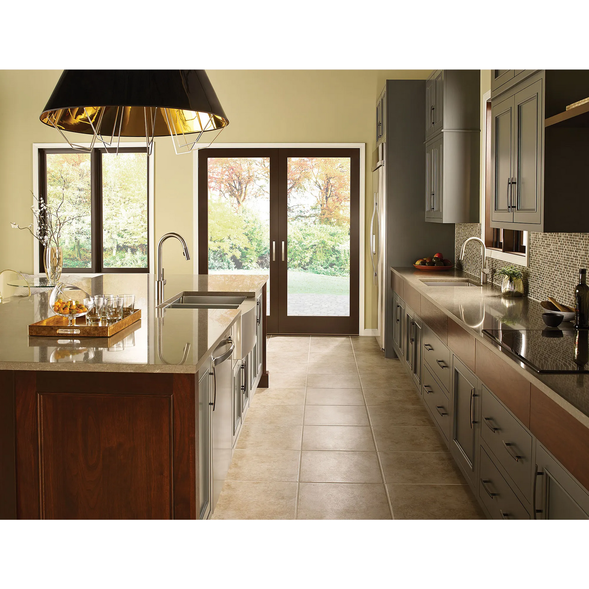 Align Chrome One-Handle High Arc Pulldown Kitchen Faucet