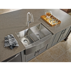 Align Chrome One-Handle High Arc Pulldown Kitchen Faucet