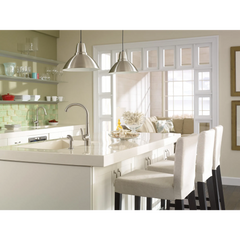 Arbor Chrome One-Handle High Arc Kitchen Faucet