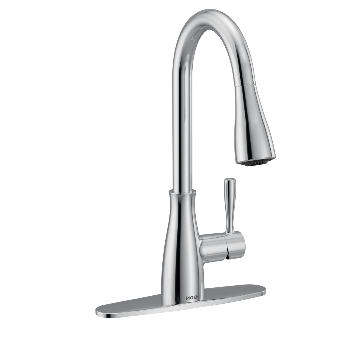 Elbur Chrome one-handle kitchen faucet