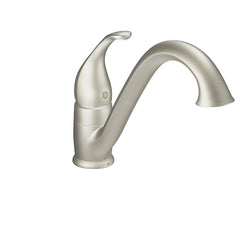 Camerist Classic stainless one-handle low arc kitchen faucet