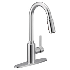 Genta LX One-Handle High Arc Pulldown Kitchen Faucet