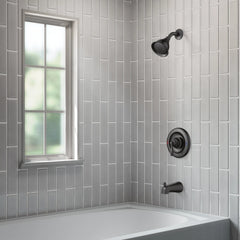 Caldwell Posi-Temp(r) Eco-Performance Tub And Shower Faucet