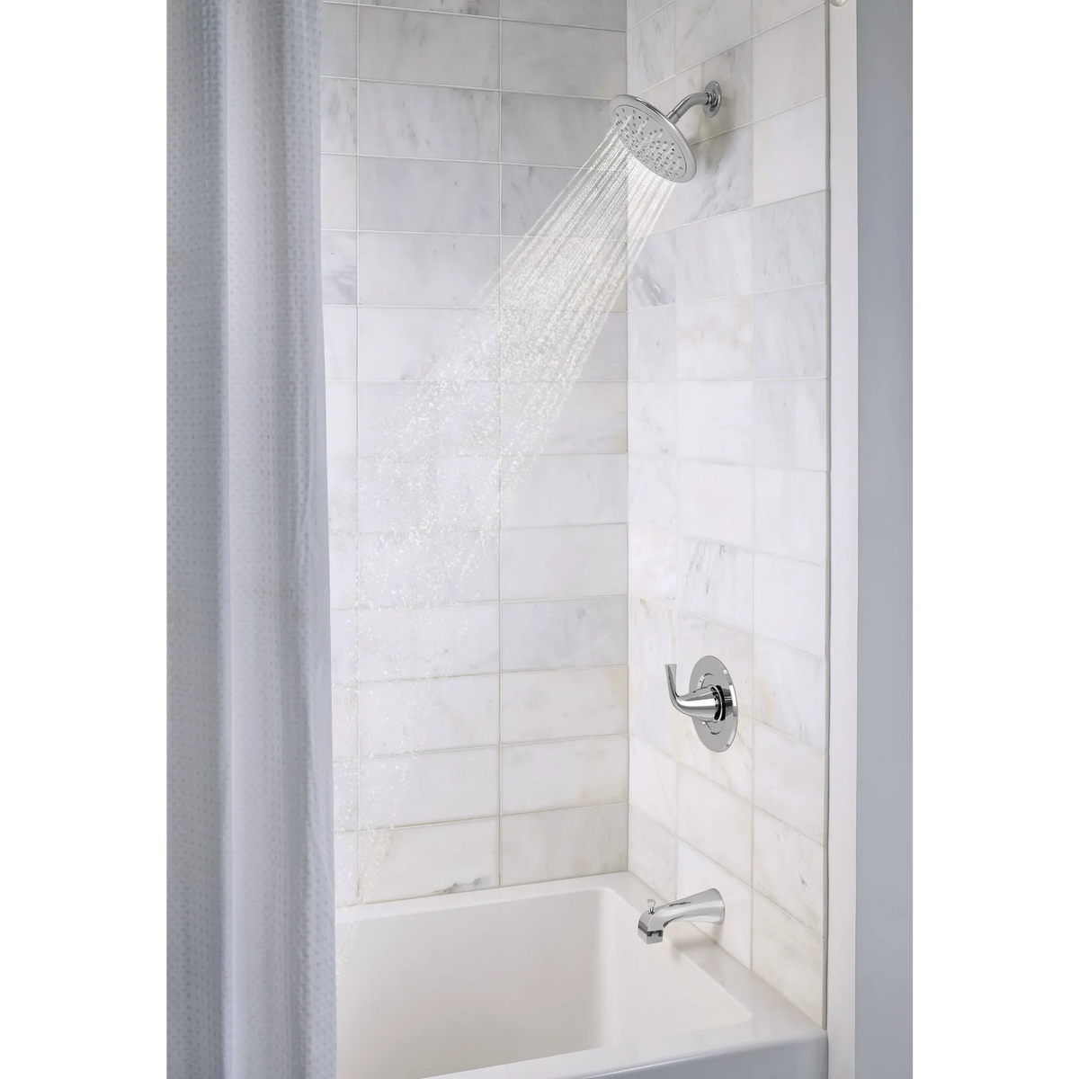 Oxby Chrome Posi-Temp(R) Tub/Shower
