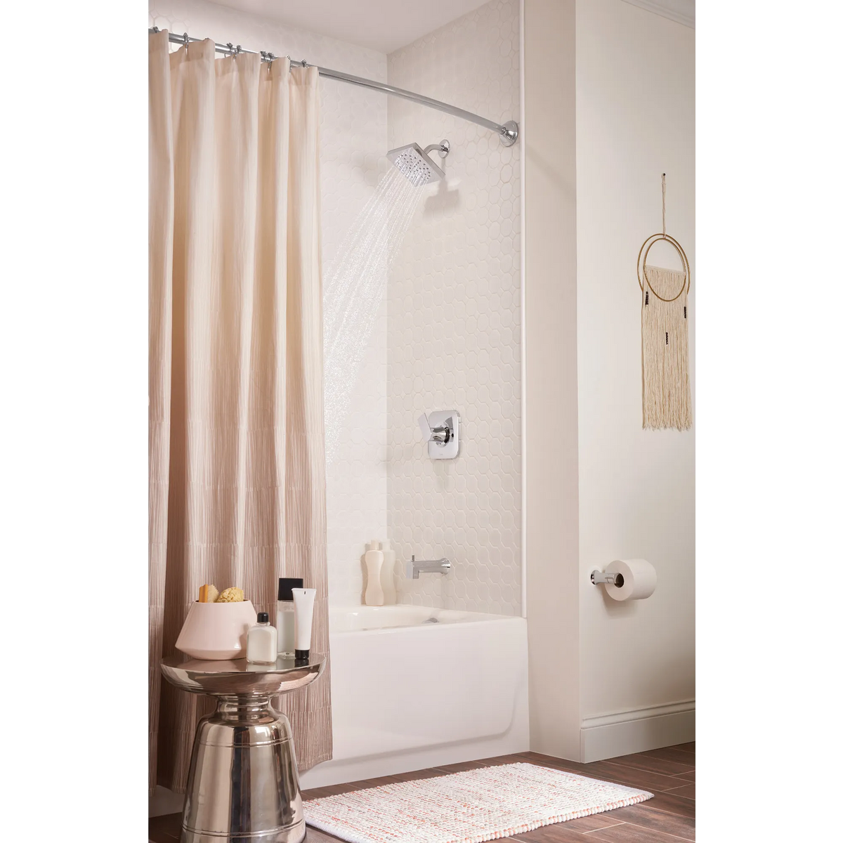 Curved Shower Rods Tension Curved Shower Rod