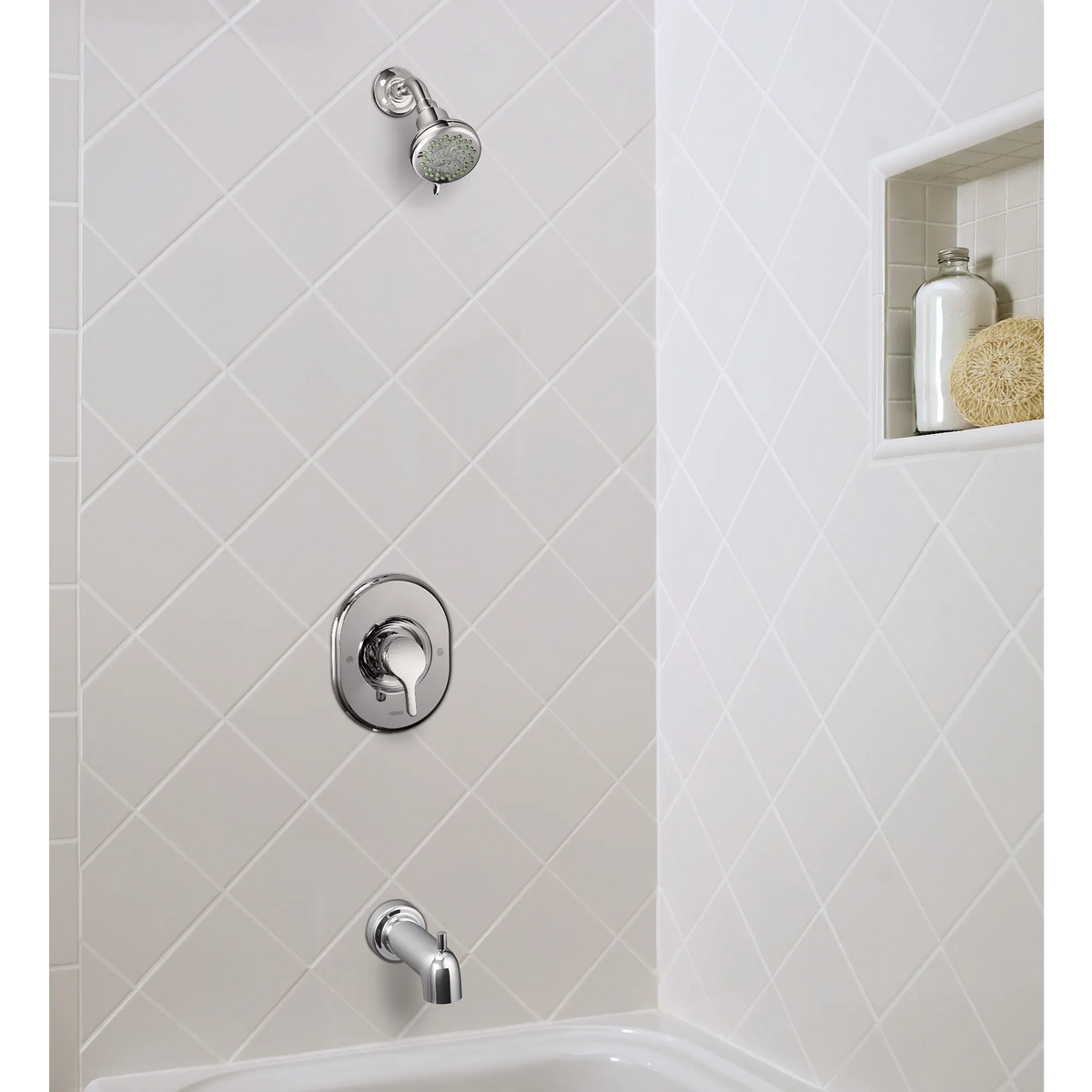Danika Chrome Posi-Temp(R) Tub/Shower