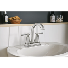Ellicott Two-handle Centerset Bathroom Sink Faucet