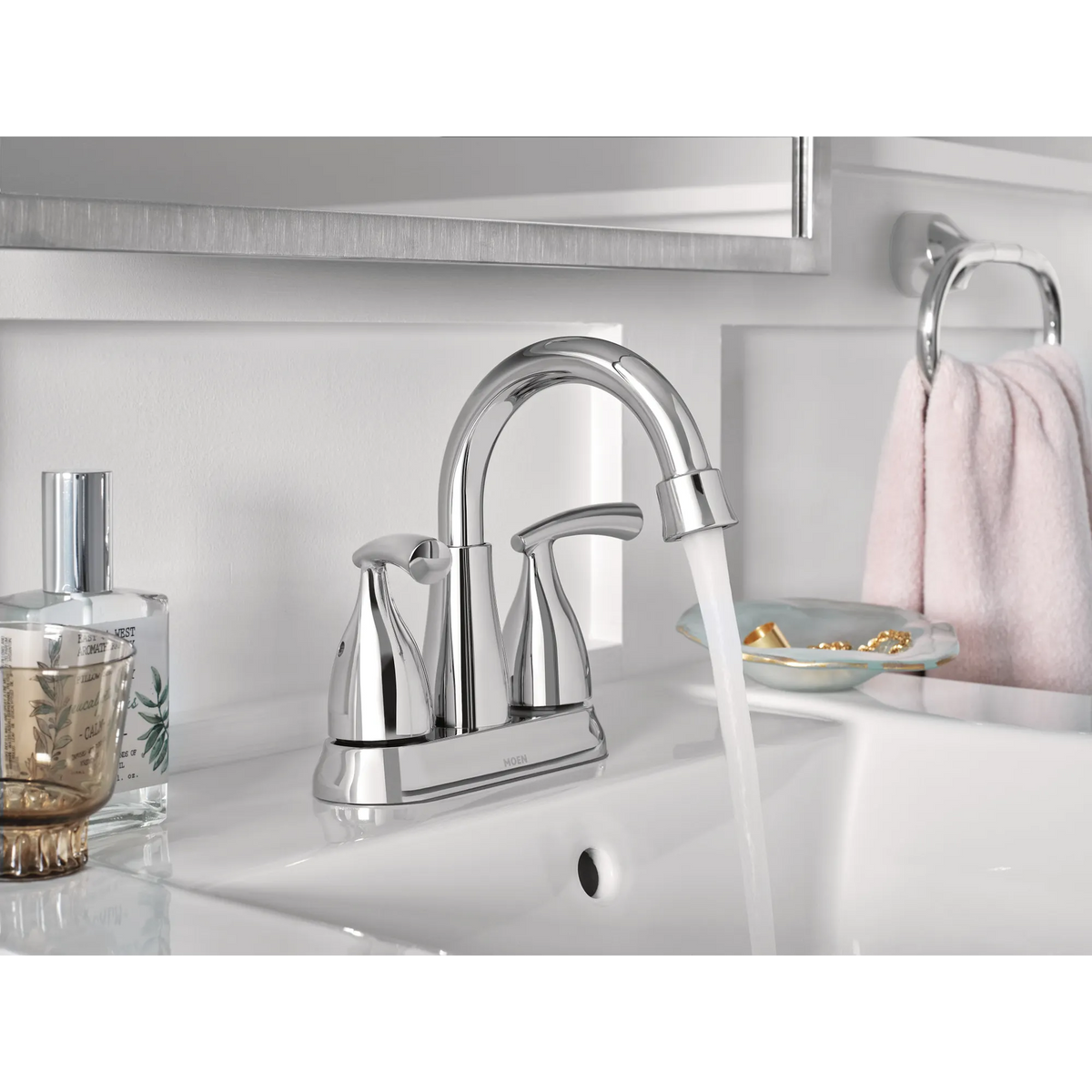 Essie Two-handle Centerset Bathroom Sink Faucet