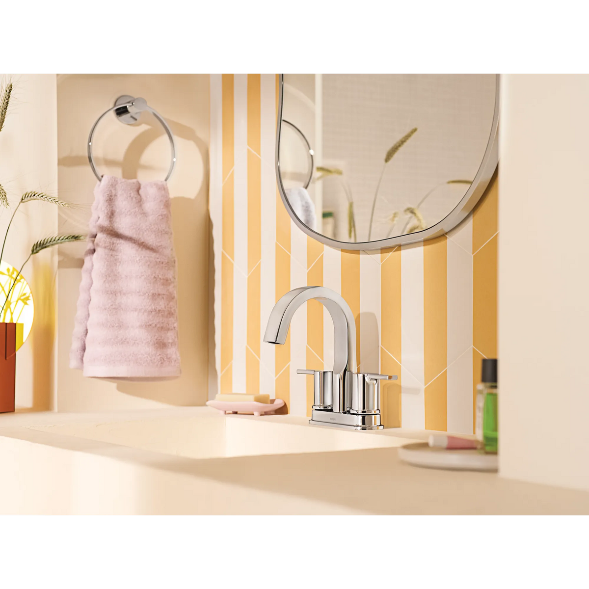 Avri Two-handle Centerset Bathroom Sink Faucet