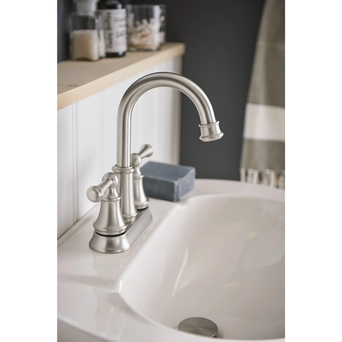Brecklyn Two-handle Centerset Bathroom Sink Faucet
