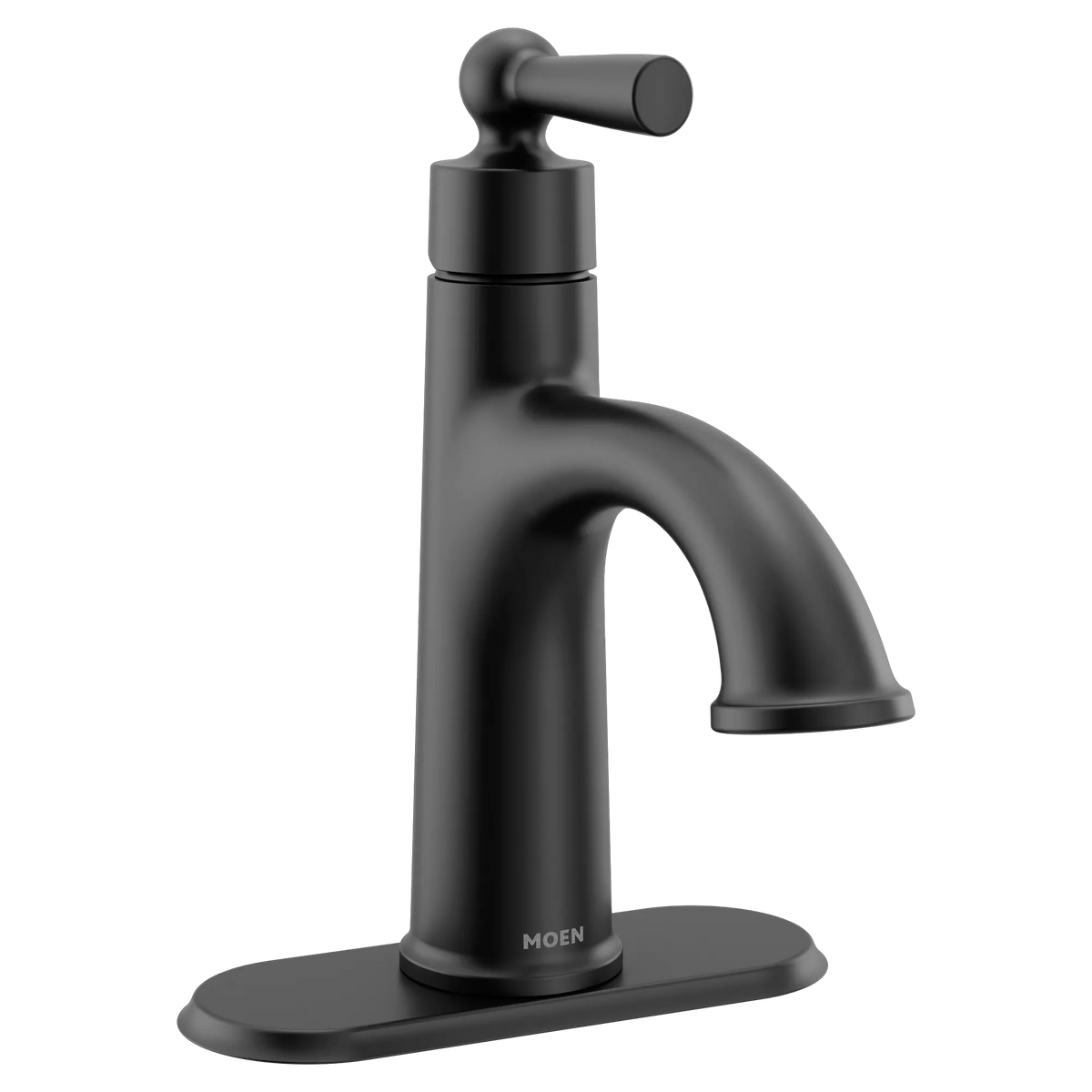Caldwell Chrome one-handle high arc bathroom faucet