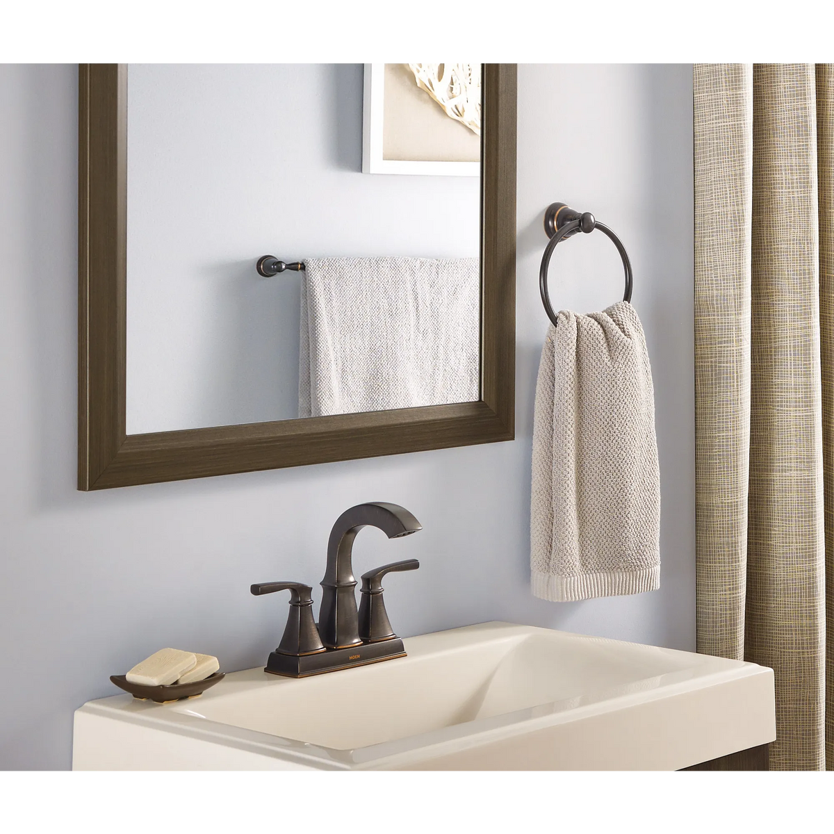Hensley Two-handle Centerset Bathroom Sink Faucet