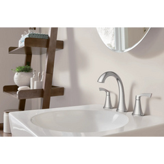 Korek Two-Handle Widespread Bathroom Sink Faucet