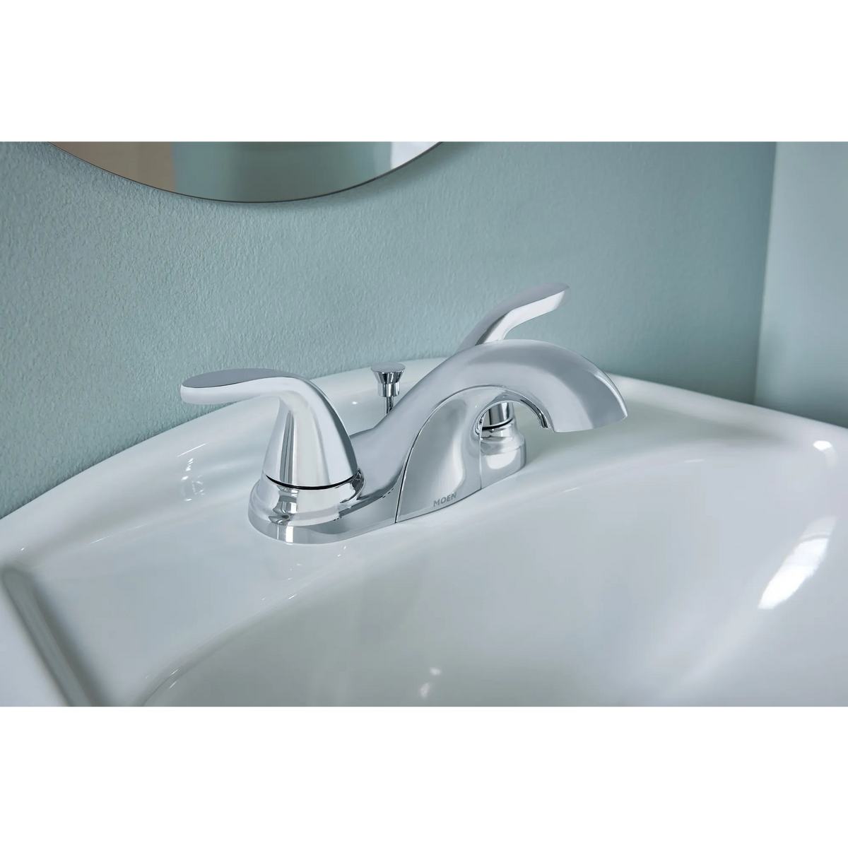 Adler Two-handle Centerset Bathroom Sink Faucet