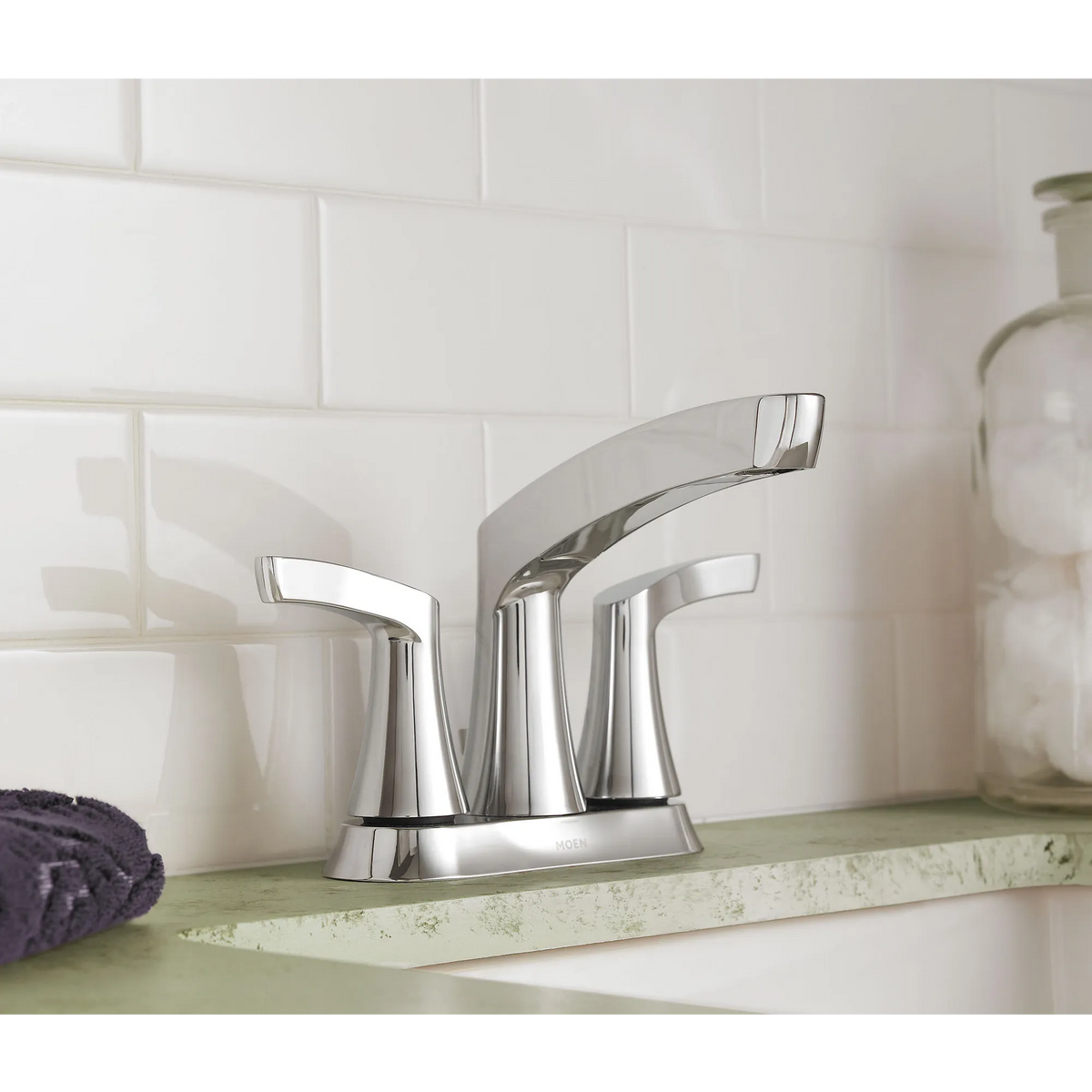 Danika Two-handle Centerset Bathroom Sink Faucet