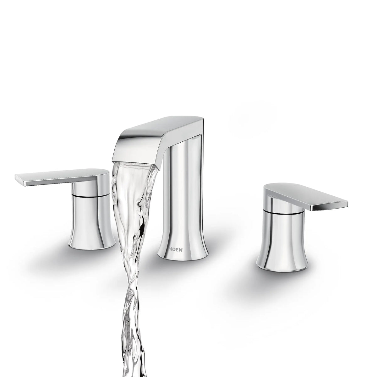 Genta Chrome Two-Handle Bathroom Faucet