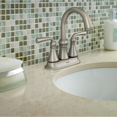 Wetherly Two-handle Centerset Bathroom Sink Faucet