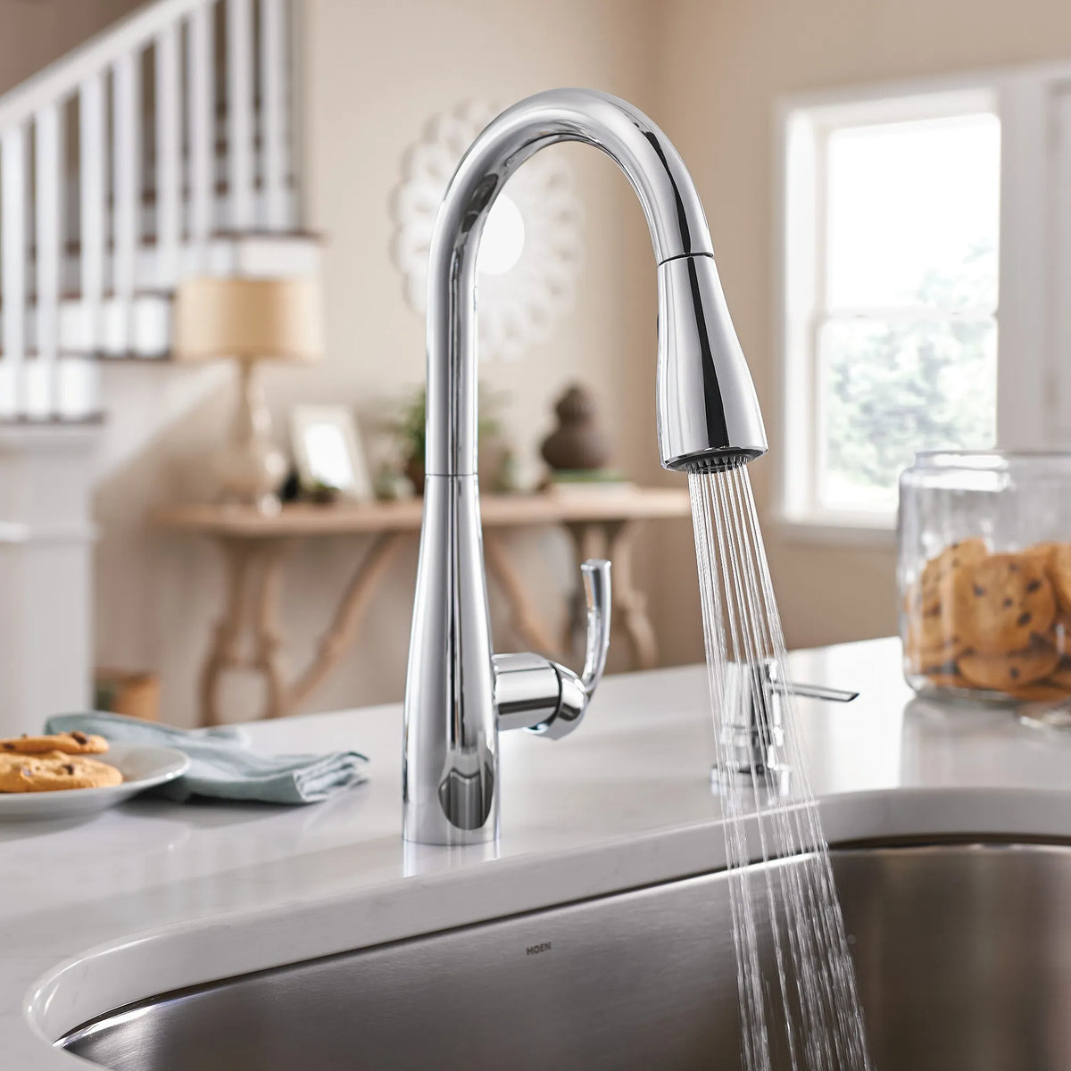 Essie One-Handle Pulldown Kitchen Faucet