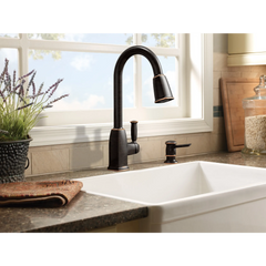 Wellsley One-handle High Arc Pulldown Kitchen Faucet