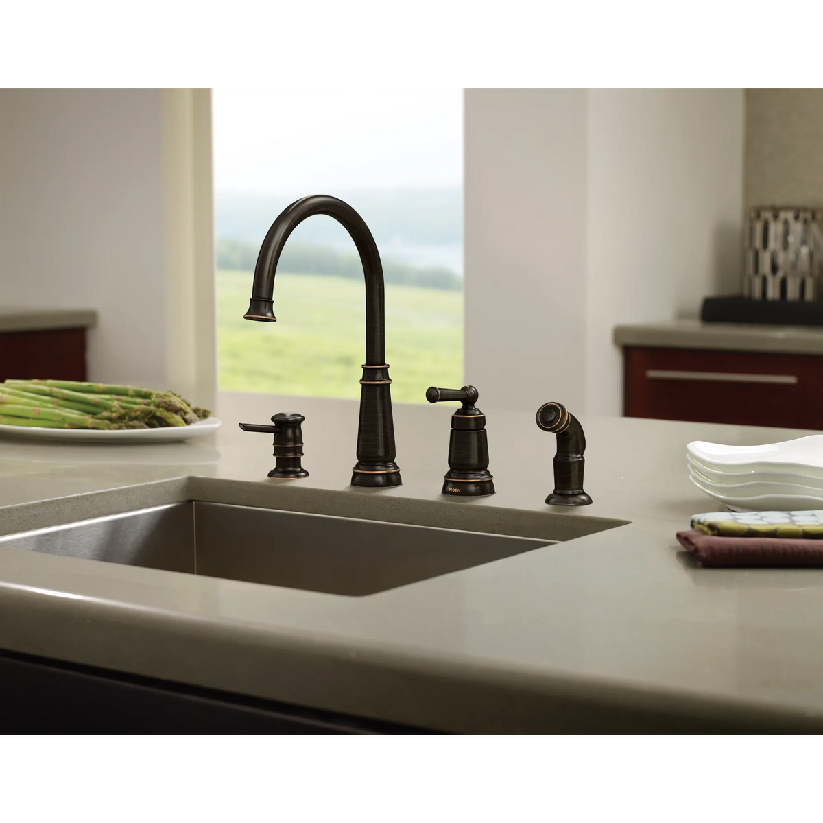 Edison One-Handle High Arc Kitchen Faucet