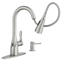 Arlo MotionSense Wave One-Handle Pulldown Touchless Kitchen Faucet