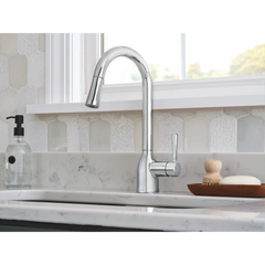 Adler One-Handle High Arc Pulldown Kitchen Faucet