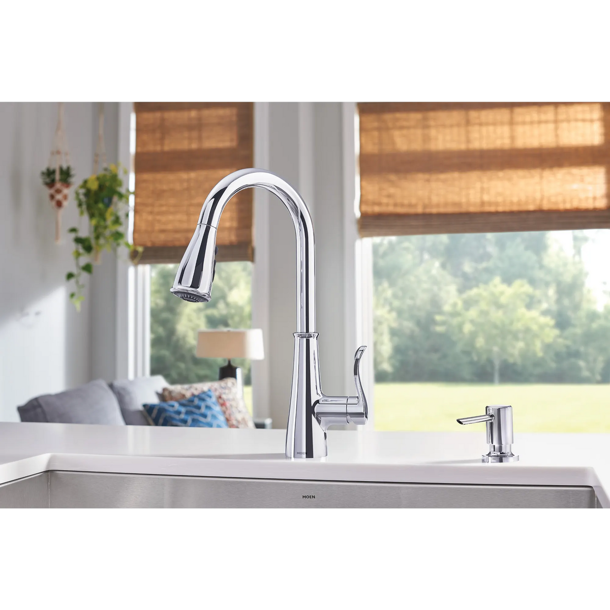 Hadley One-Handle Pulldown Kitchen Faucet