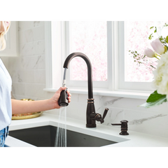 Morado One-Handle High Arc Pulldown Kitchen Faucet