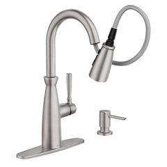 Surie One-handle High Arc Pulldown Kitchen Faucet