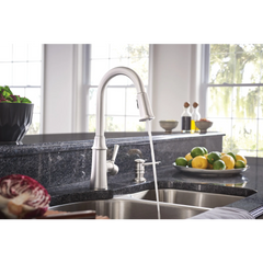 Caris One-handle High Arc Kitchen Faucet