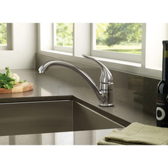 Torrance Chrome one-handle kitchen faucet
