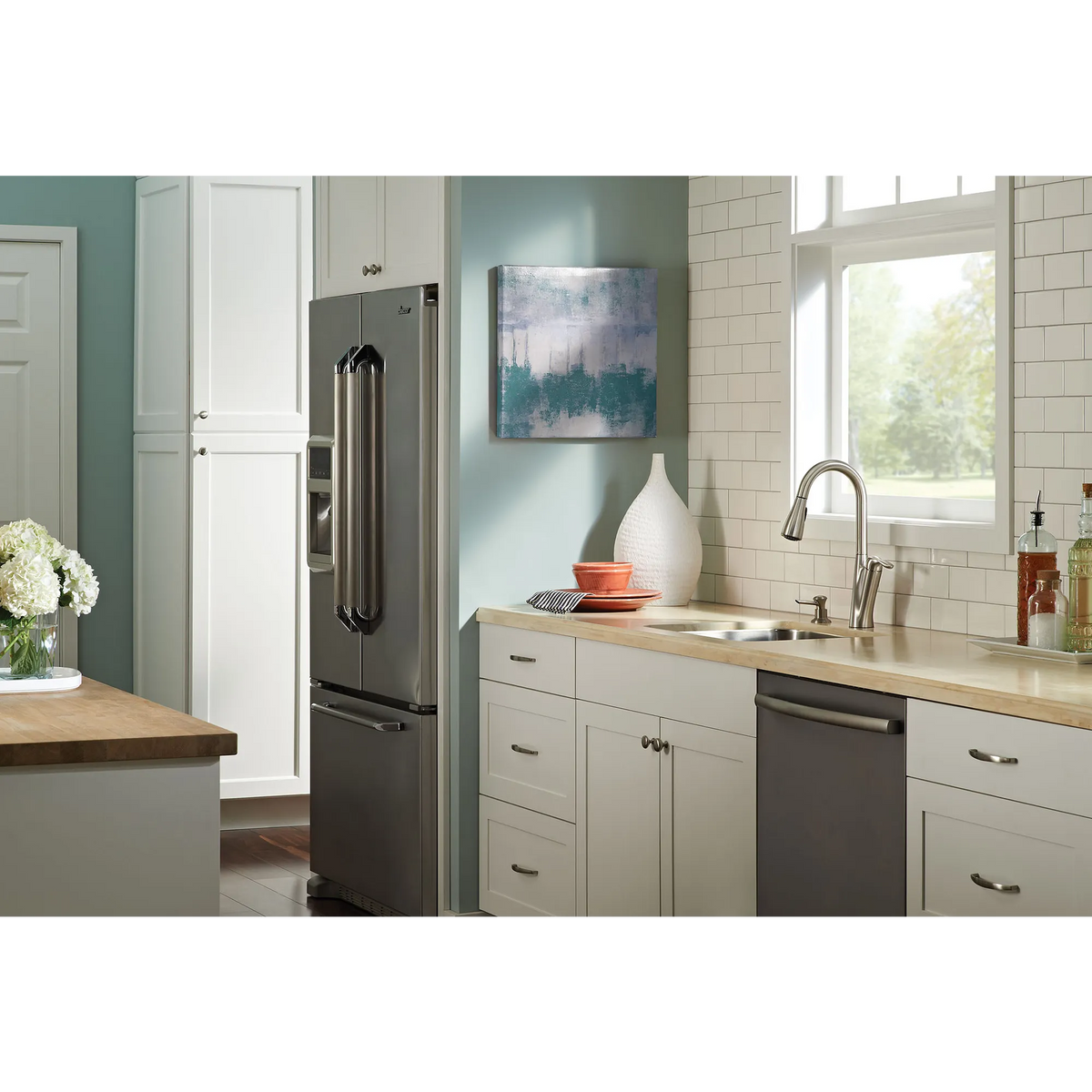 Harlon Chrome one-handle high arc pulldown kitchen faucet