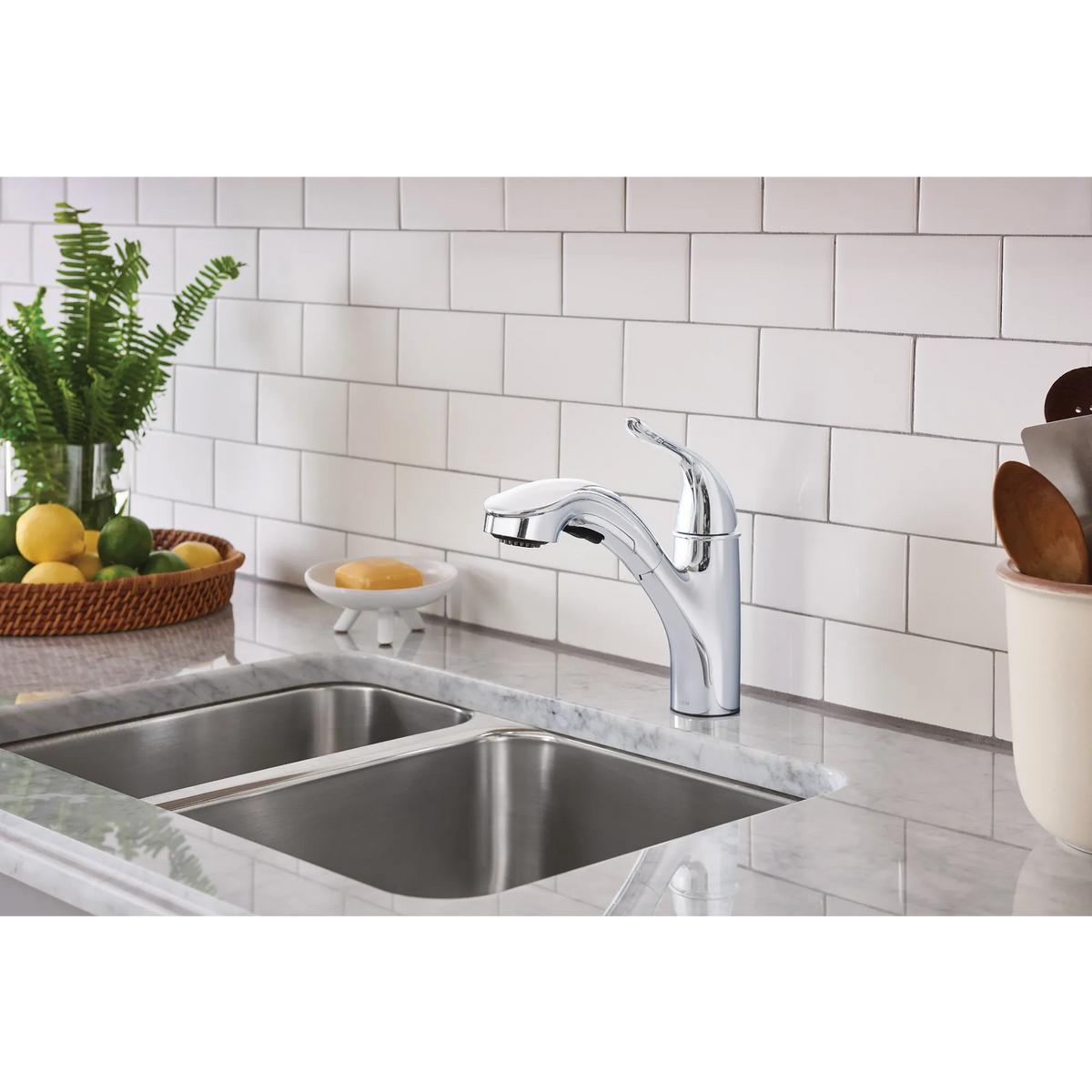 Brecklyn One-Handle Pullout Kitchen Faucet