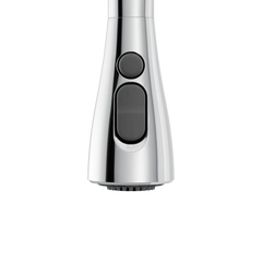 Arlia Chrome one-handle high arc pulldown kitchen faucet