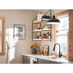 Haelyn One-Handle High Arc Pulldown Kitchen Faucet With ColorCue®