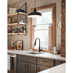 Haelyn One-Handle High Arc Pulldown Kitchen Faucet With ColorCue®
