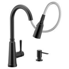 Trew One-Handle High Arc Pulldown Kitchen Faucet