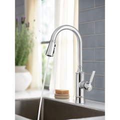 Gilden One-Handle High Arc Pulldown Kitchen Faucet