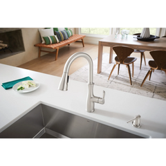 Nellis Spot Resist Stainless One-Handle Kitchen Faucet