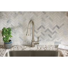 Moen Fieldstone One-handle High Arc Kitchen Faucet