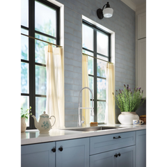 Essie One-Handle High Arc Pre-Rinse Spring Pulldown Kitchen Faucet